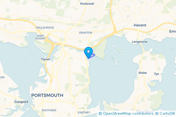 Coach Hire route map for Anchorage Park, Hampshire
