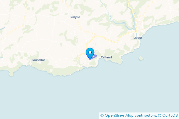 Coach Hire route map for Brent, Cornwall