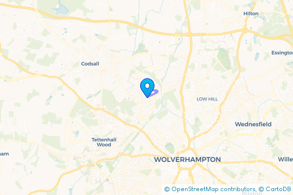 Coach Hire route map for Claregate, West Midlands