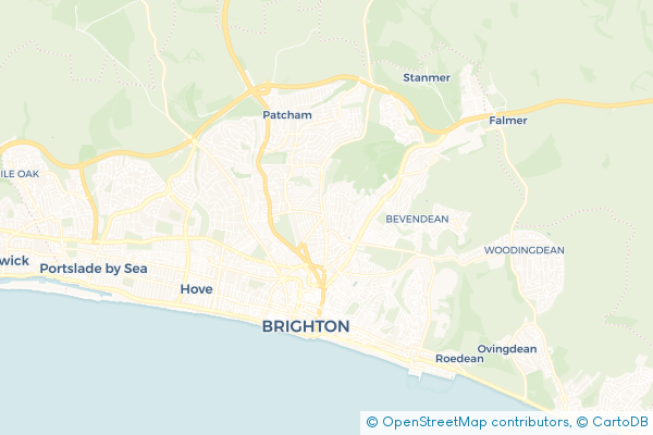 Coach Hire route map for South East