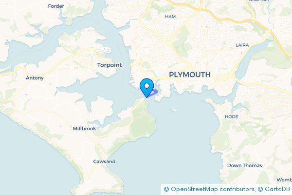 Coach Hire route map for Mount Wise, Devon