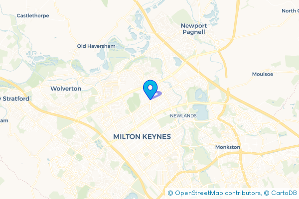 Coach Hire route map for Neath Hill, Buckinghamshire