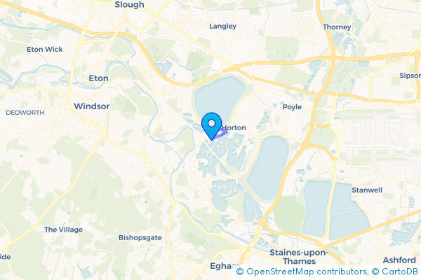 Coach Hire route map for Sunnymeads, Berkshire