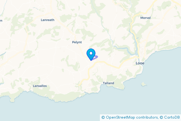 Minibus Hire route map for Barcelona, Cornwall