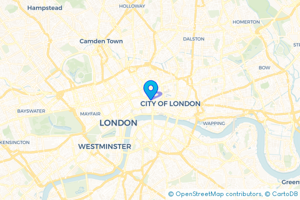 Minibus Hire route map for London, Greater London